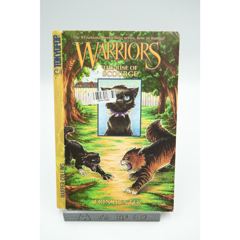 Warriors: The Rise of Scourge Manga by Erin‎ Hunter School Library Binding